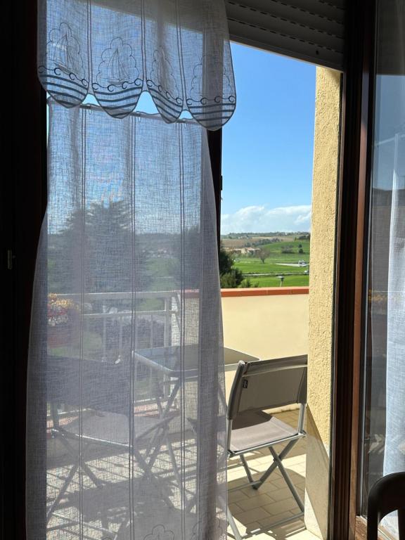 Balkón nebo terasa v ubytování B&B SGUARDO AL CONERO