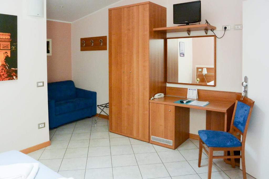 Posezení v ubytování Albergo Meublè Abatjour