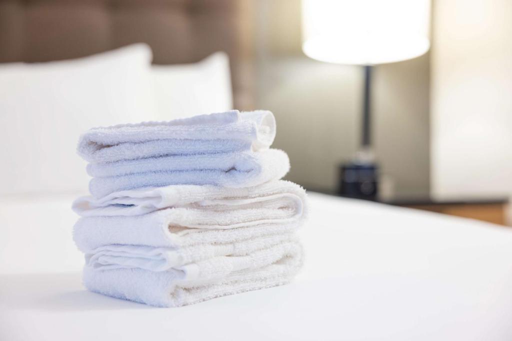 Postel nebo postele na pokoji v ubytování Drury Inn & Suites Gainesville