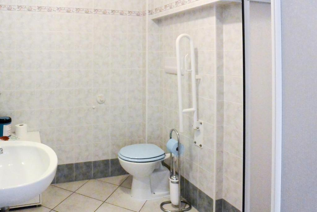 Koupelna v ubytování Albergo Meublè Abatjour