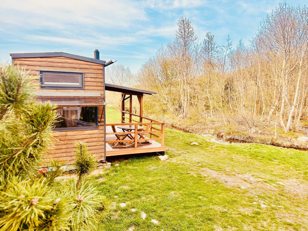 Zahrada ubytování Tiny Home