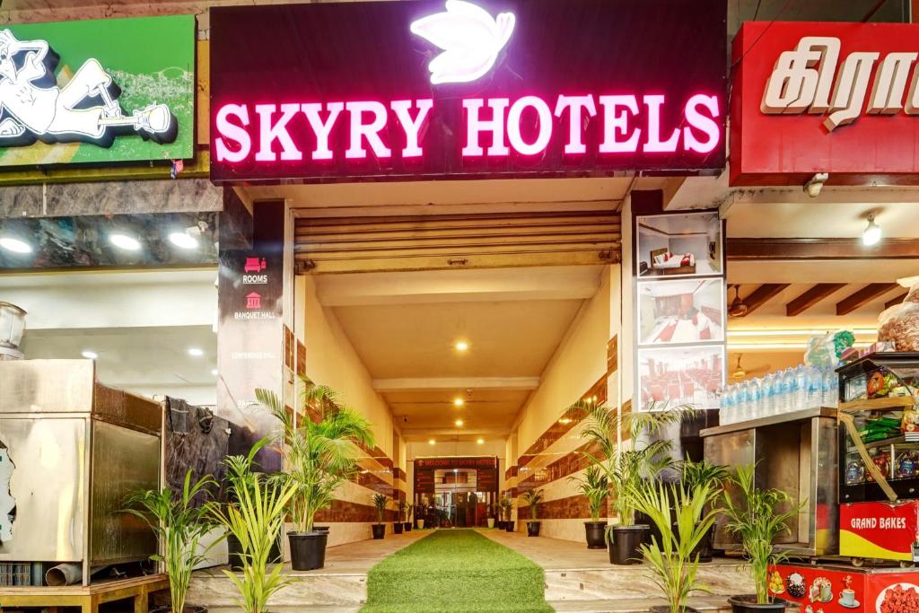 Certifikát, hodnocení, plakát nebo jiný dokument vystavený v ubytování Collection O Skry Hotels Gandhipuram