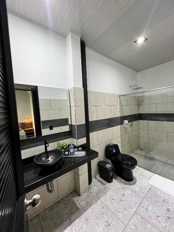 Koupelna v ubytování Hotel Capri Doradal