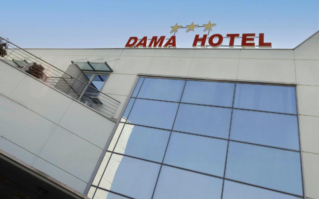 Certifikát, hodnocení, plakát nebo jiný dokument vystavený v ubytování Dama Hotel