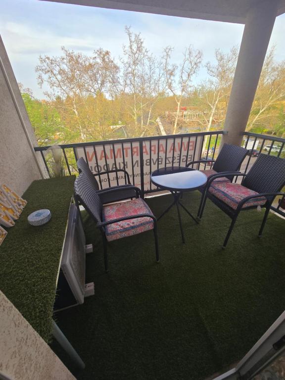 Μπαλκόνι ή βεράντα στο EWA Apartman