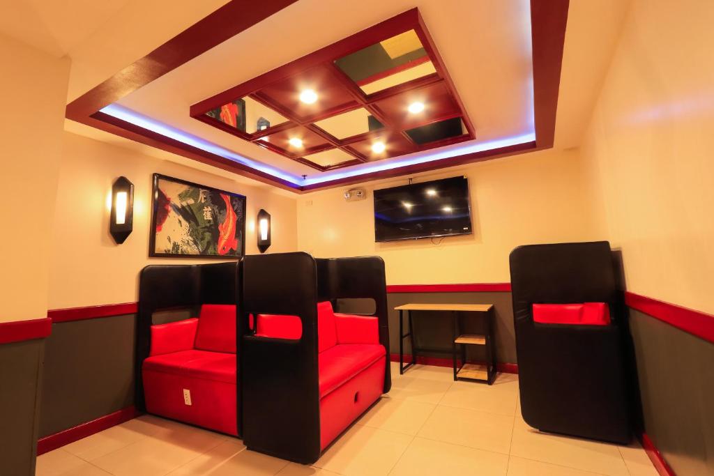 TV a/nebo společenská místnost v ubytování Hotel Sogo Alabang Rotonda