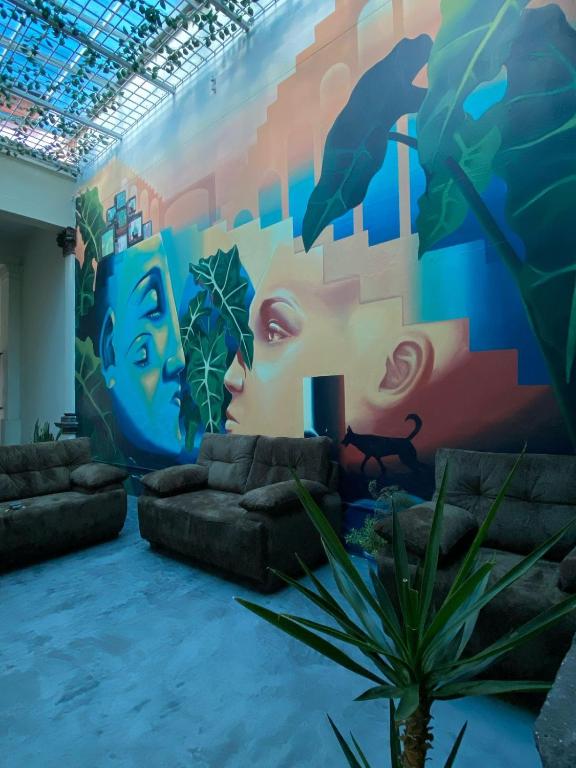 Zahrada ubytování El Pinche Hostal