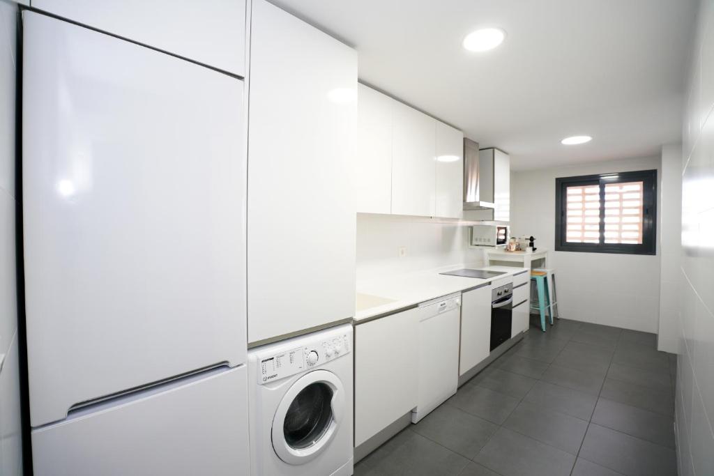 Kuchyň nebo kuchyňský kout v ubytování APARTAMENTO ARENA en Playa de San Juan
