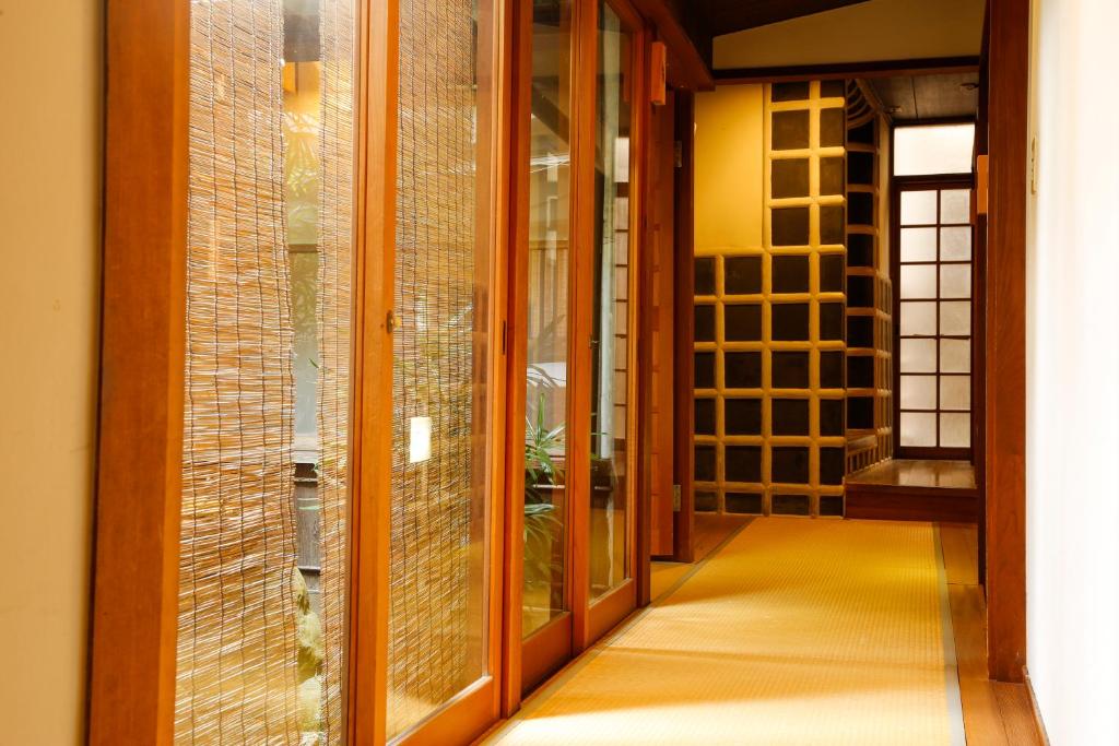 Koupelna v ubytování Yoshii Ryokan