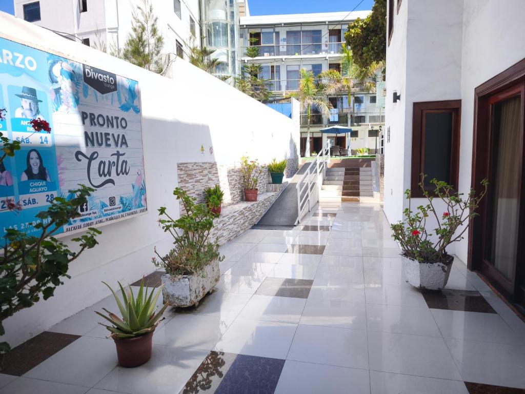 Budova, kde se hotel nachází