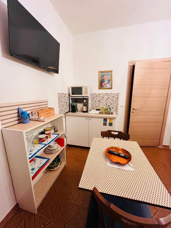 Kuchyň nebo kuchyňský kout v ubytování Pisa House