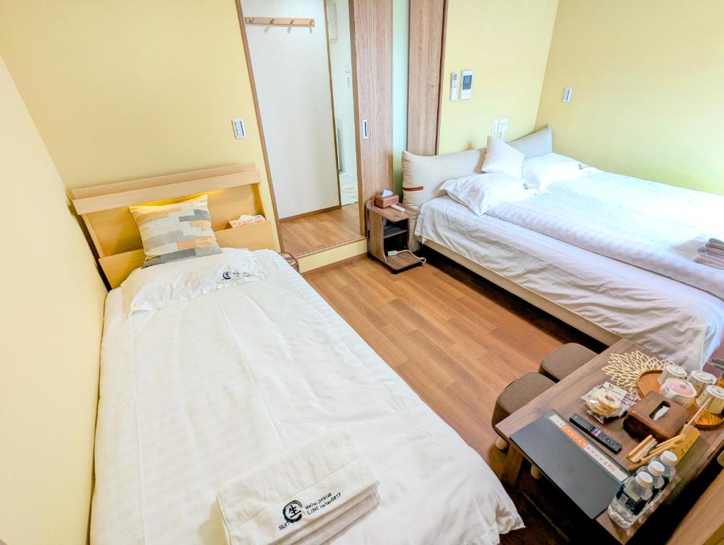 Sun生A号棟204室直达关西机场 电梯公寓 采光良好 仅2站到难波 直达梅田心斋桥天王寺 附带私人厨房