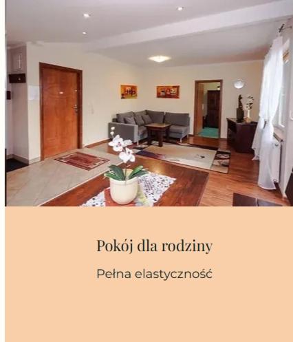 Posezení v ubytování Dom Spokoju - pokoje gościnne, pobyty grupowe