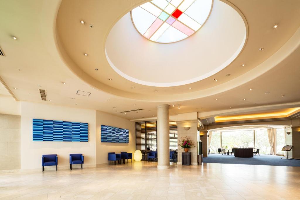 Posezení v ubytování Shiraraso Grand Hotel