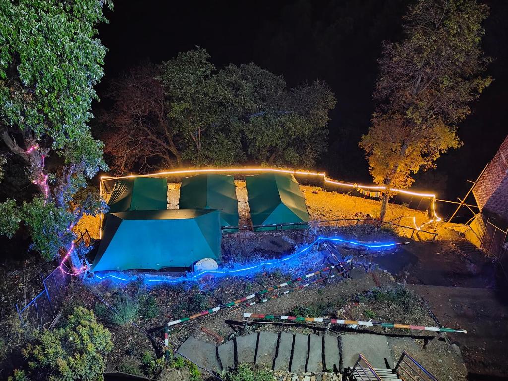 Zahrada ubytování RTC tent cottages