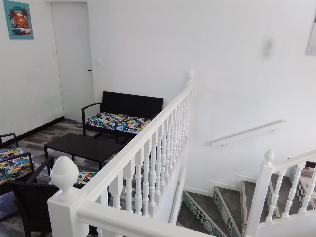 Posezení v ubytování Ti Piment