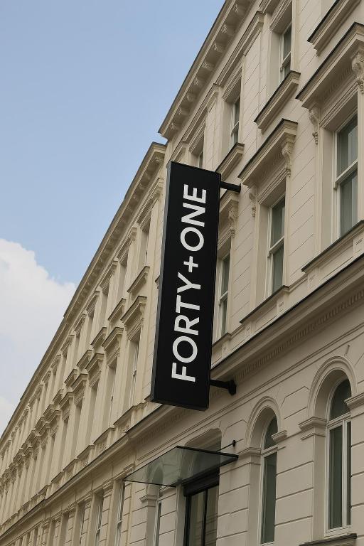 Certifikát, hodnocení, plakát nebo jiný dokument vystavený v ubytování 40 Plus 1 Hotel Vienna - Soft Opening