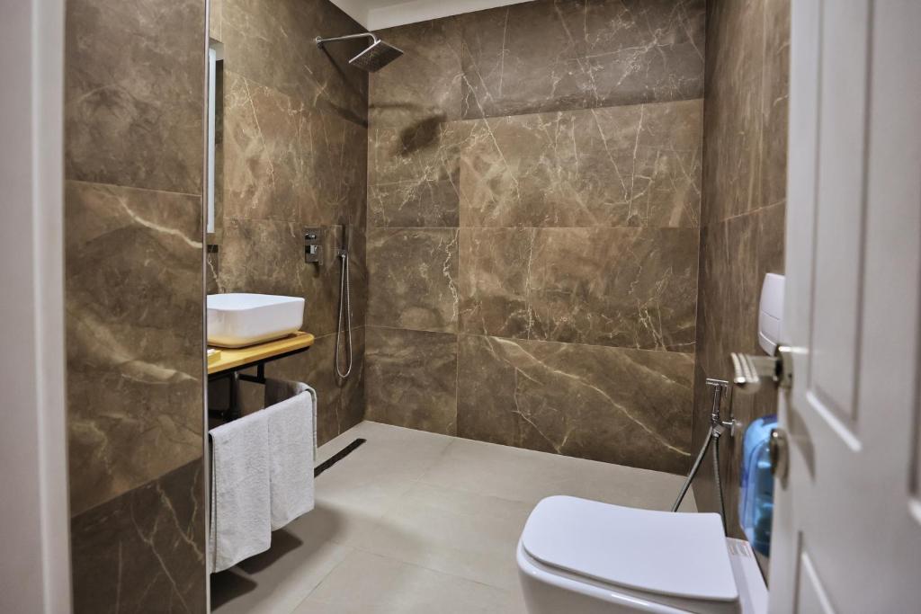 Koupelna v ubytování Vila Casablanca - Boutique Hotel & Restaurant