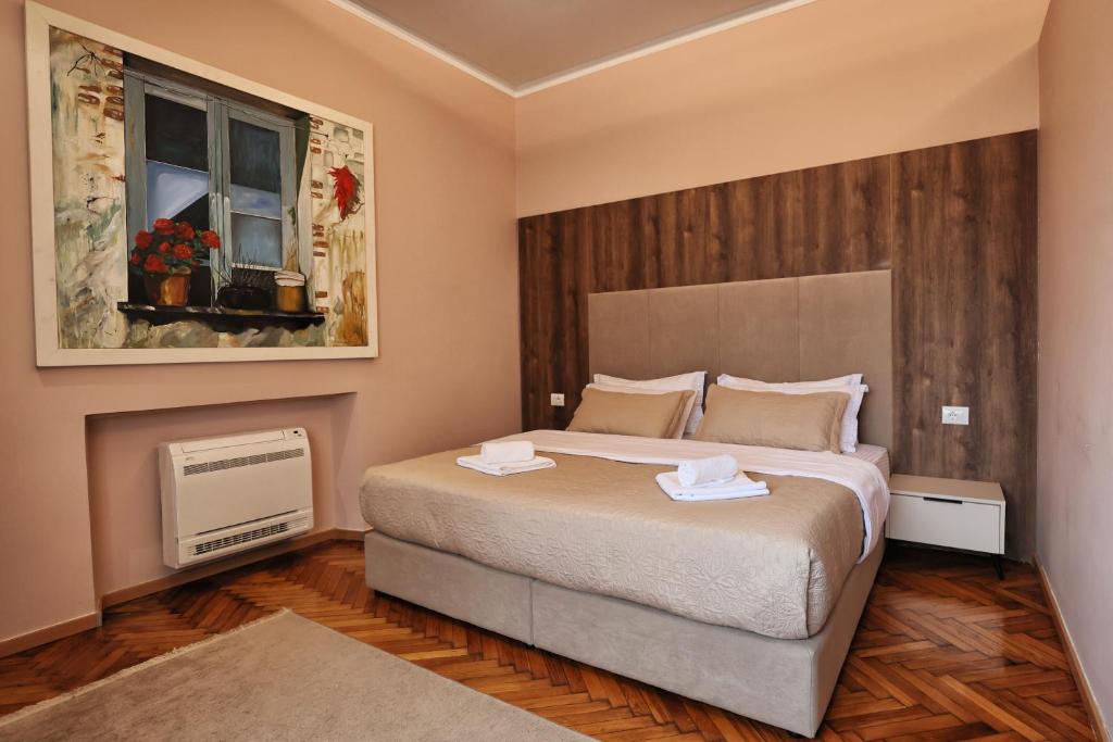 Postel nebo postele na pokoji v ubytování Vila Casablanca - Boutique Hotel & Restaurant