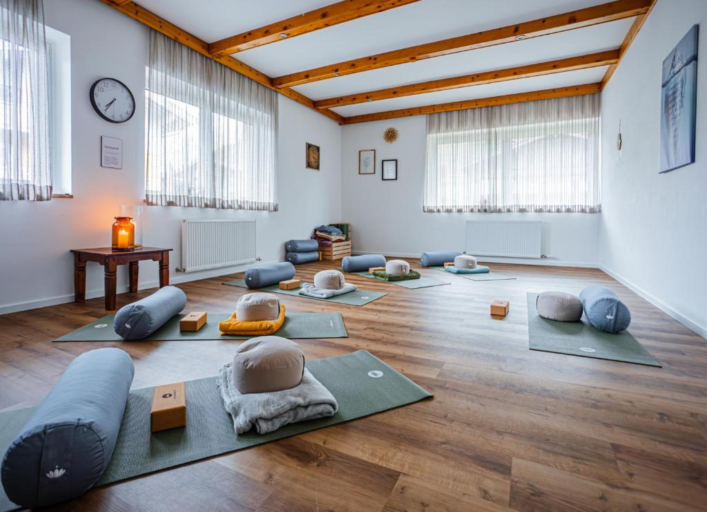 Posezení v ubytování Eschenhof Bed & Breakfast