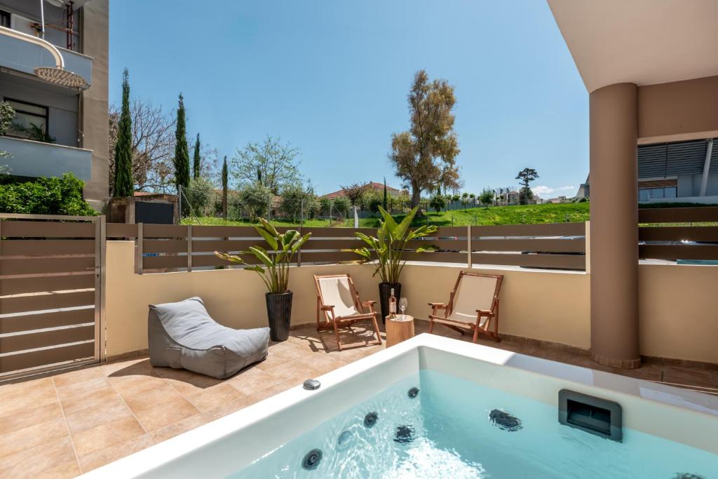 Πισίνα στο ή κοντά στο Soleado Studio