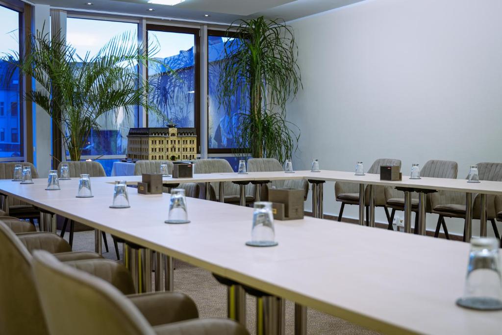 Restaurace v ubytování Hotel Blauer Engel