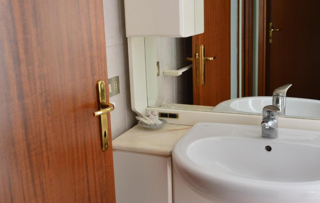 Kúpeľňa v ubytovaní Albergo Escondido