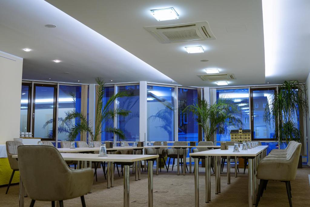 Restaurace v ubytování Hotel Blauer Engel
