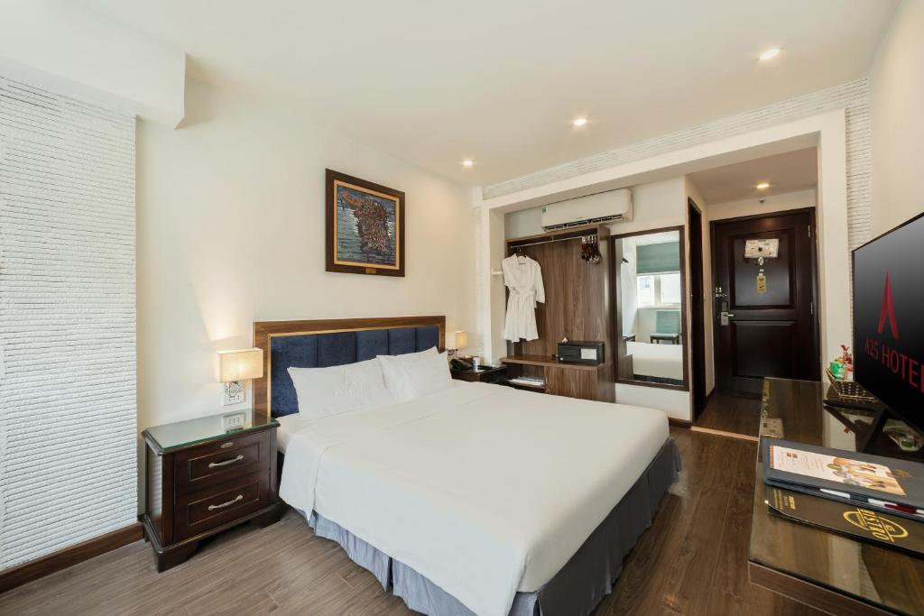 TV a/nebo společenská místnost v ubytování A25 Hotel - 88 Nguyễn Khuyến