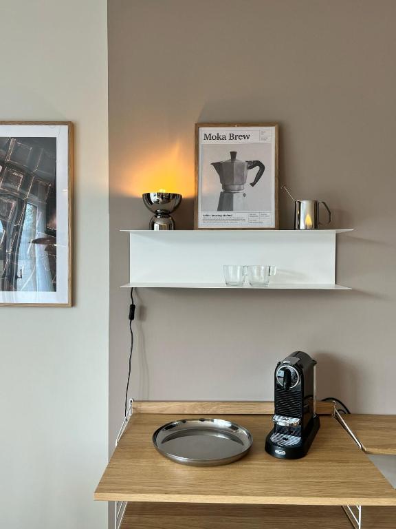 Příslušenství pro přípravu čaje a kávy v ubytování Hotel Pflugsmühle