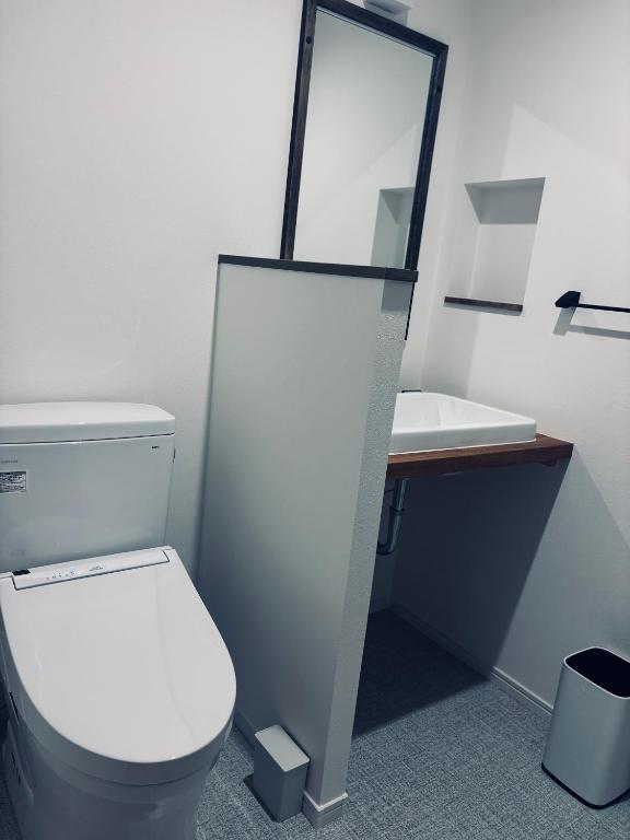 Vannituba majutusasutuses Hostel labeek