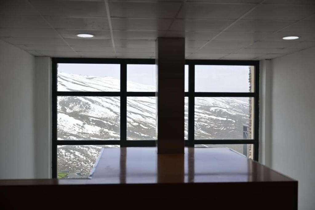 Widok na góry z tego apartamentu