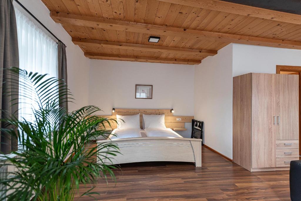Postel nebo postele na pokoji v ubytování Schrotthof