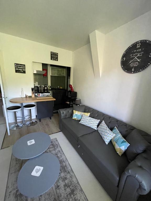 Vue du Chateau Gite Studio - Studio