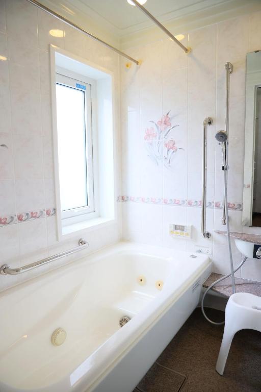Koupelna v ubytování 2 minutes on foot from the station You can use it with peace of mind because it is a whole house