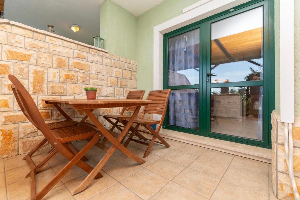 Balkon lub taras w obiekcie Apartments Toni