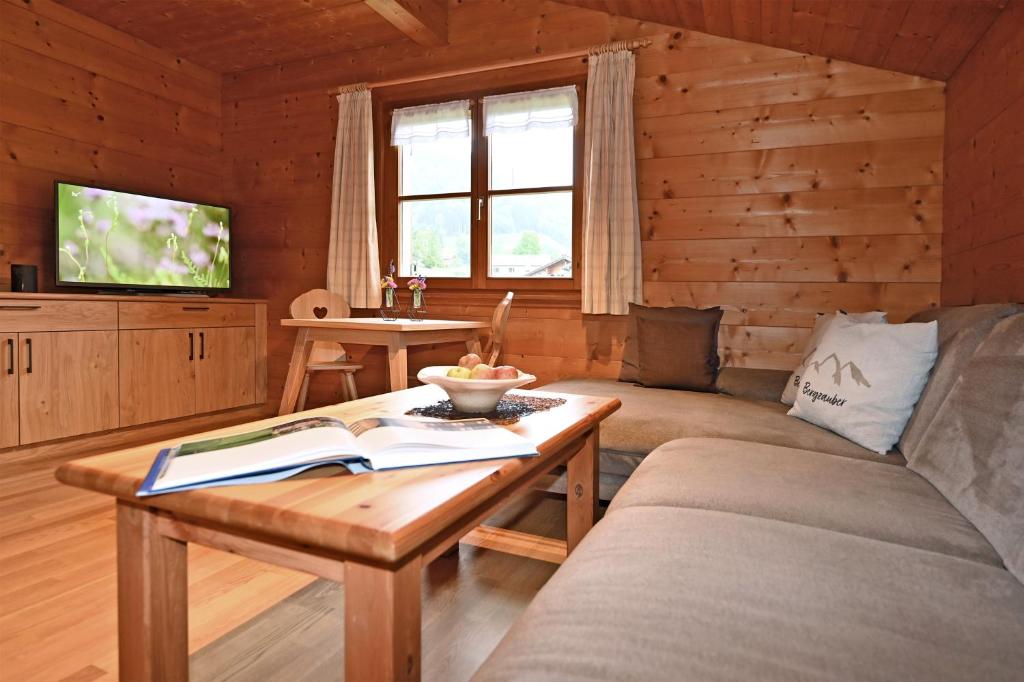 TV a/nebo společenská místnost v ubytování Haus Albrecht
