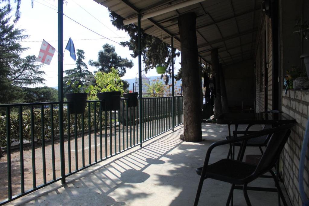 Balkón nebo terasa v ubytování Guest House Mao