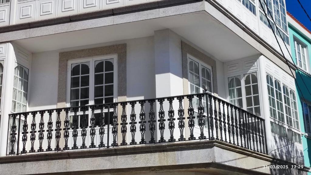 Balkón nebo terasa v ubytování Piso casco antiguo