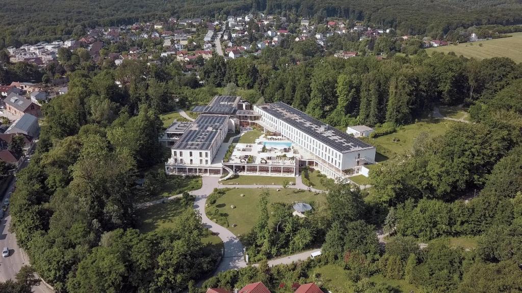 Letecký snímek ubytování Schlosspark Mauerbach - Adults only
