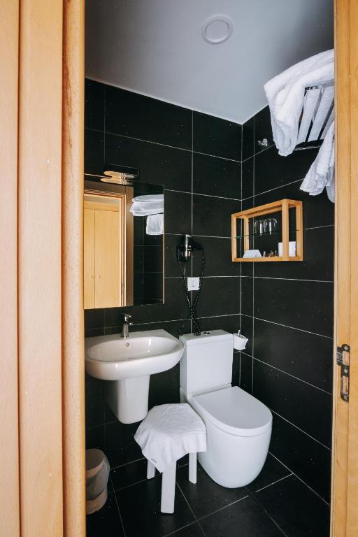 Kúpeľňa v ubytovaní Hotel Zaragoza Plaza