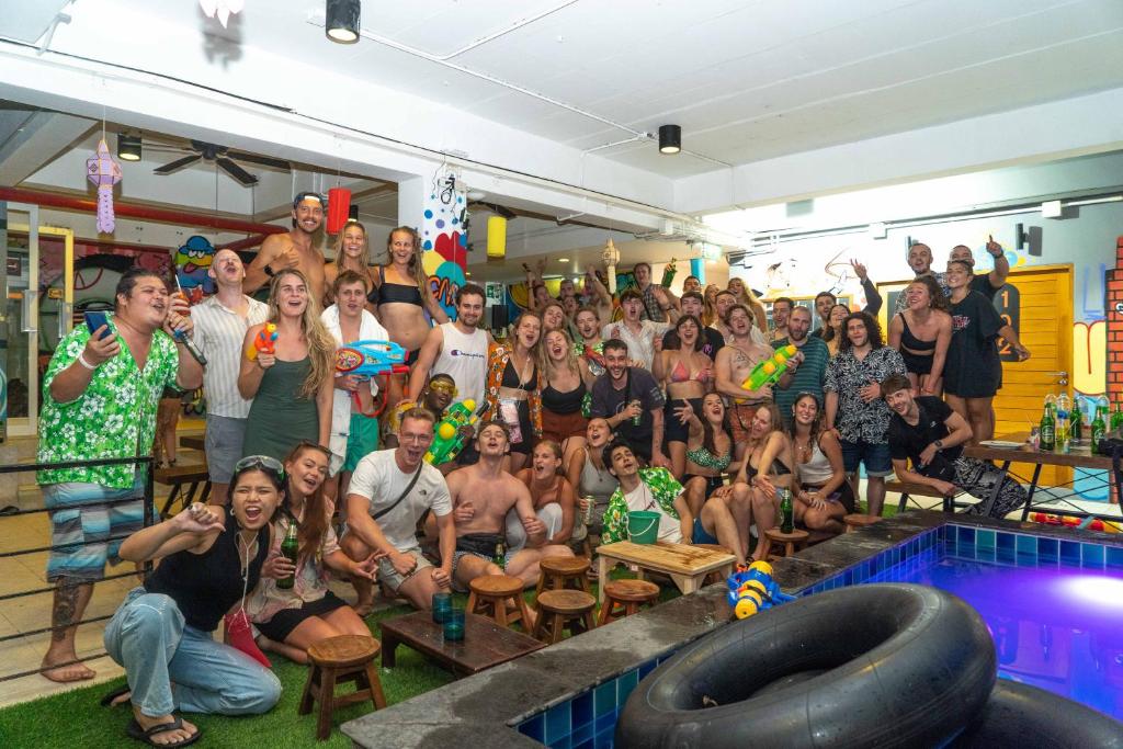 Hosté ubytování Mad Monkey Chiang Mai