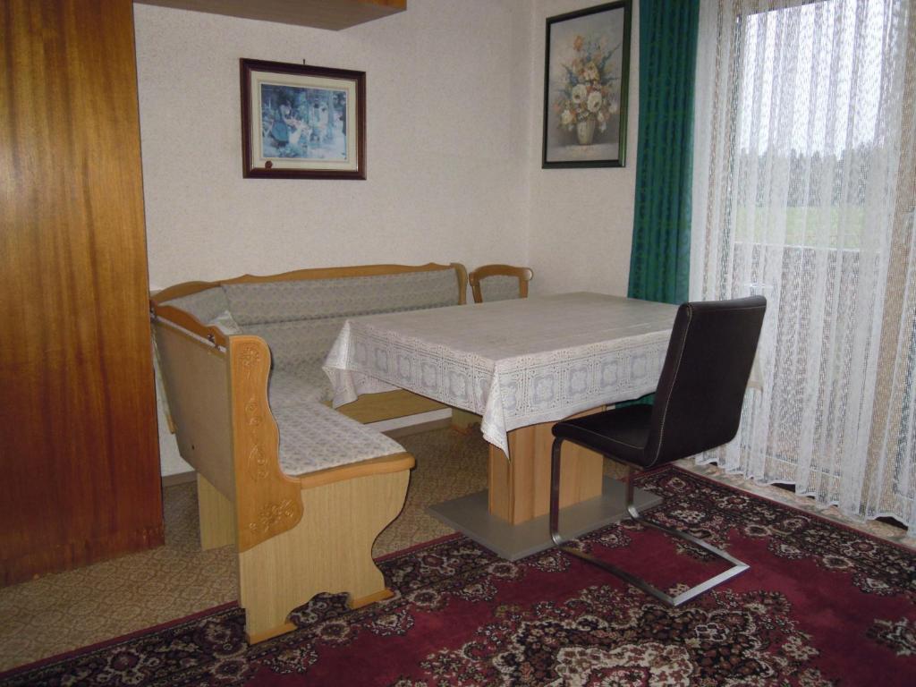 Posezení v ubytování Gästehaus Jedinger