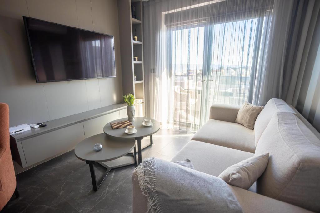 Posezení v ubytování D&N Residence