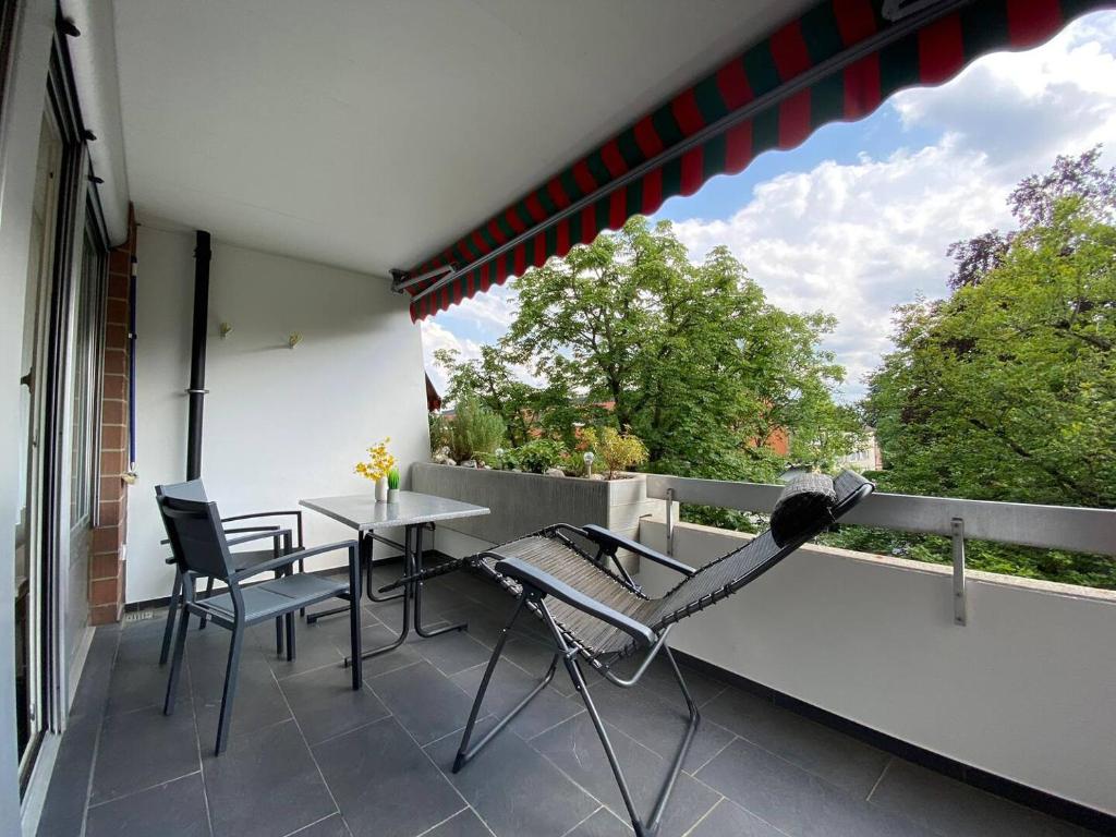 Balkón nebo terasa v ubytování Apartment Arnold