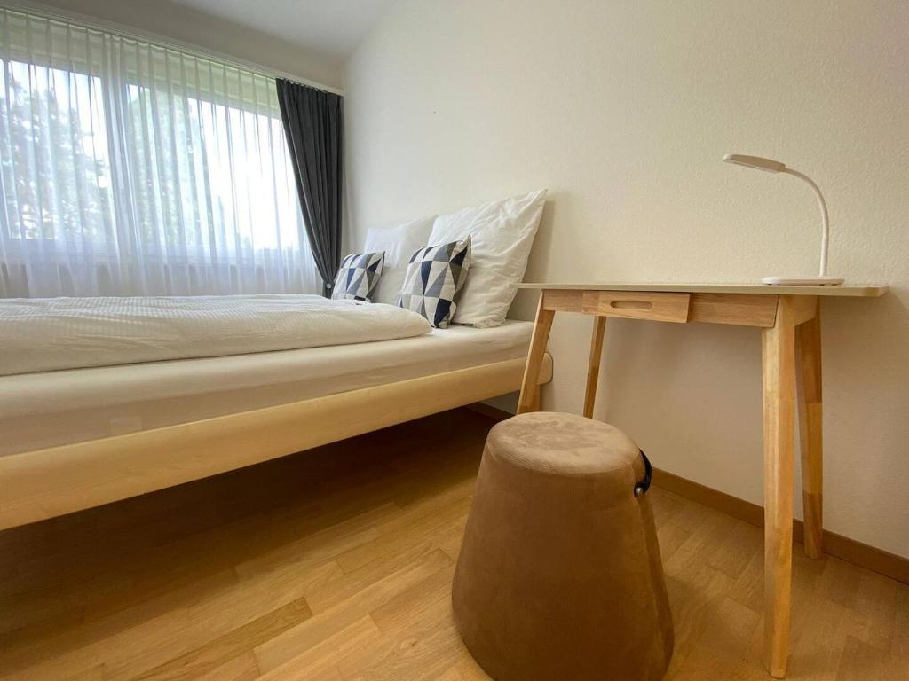 Postel nebo postele na pokoji v ubytování Apartment Arnold