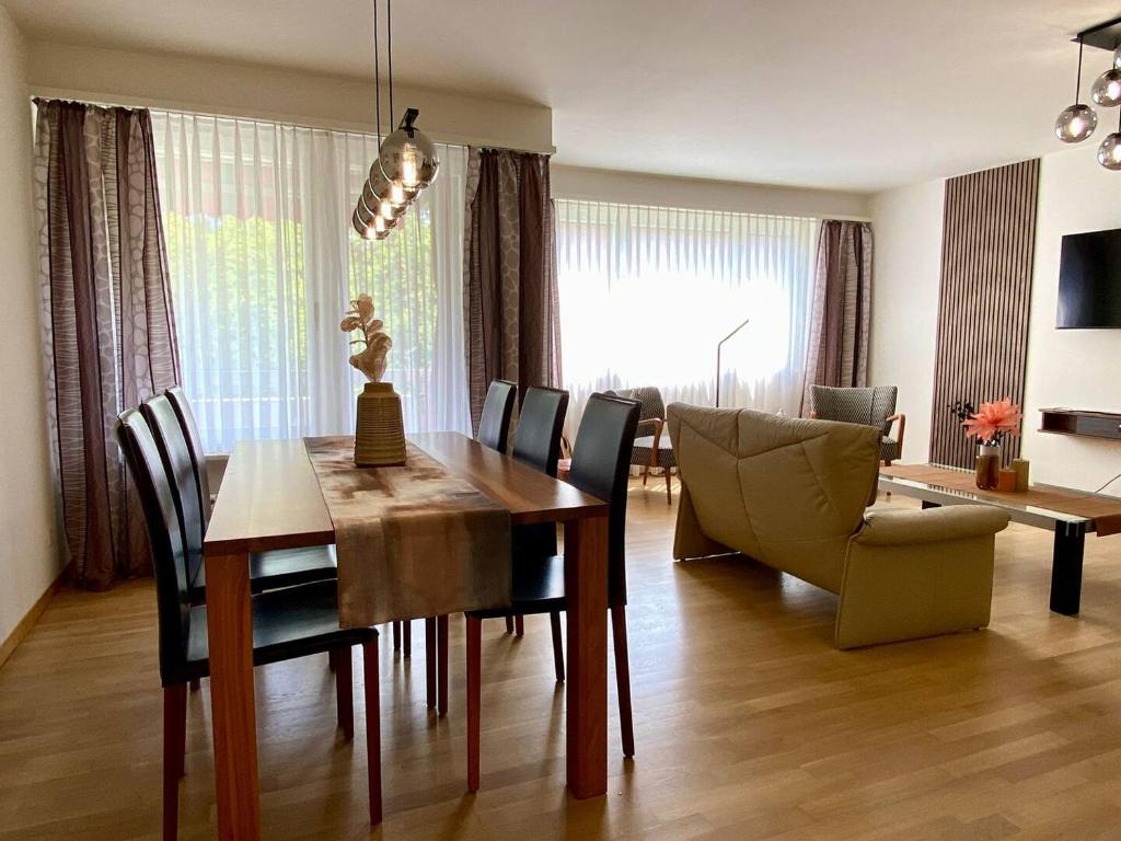 Posezení v ubytování Apartment Arnold