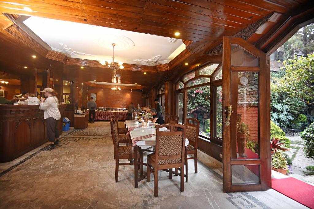 Restaurace v ubytování Nirvana Boutique Hotel
