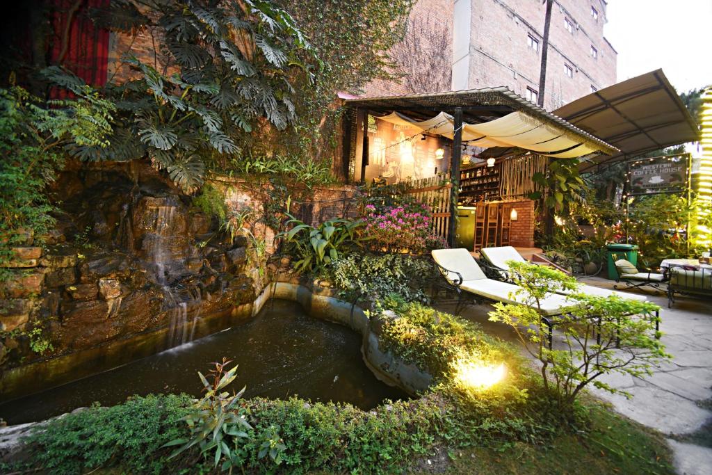 Zahrada ubytování Nirvana Boutique Hotel