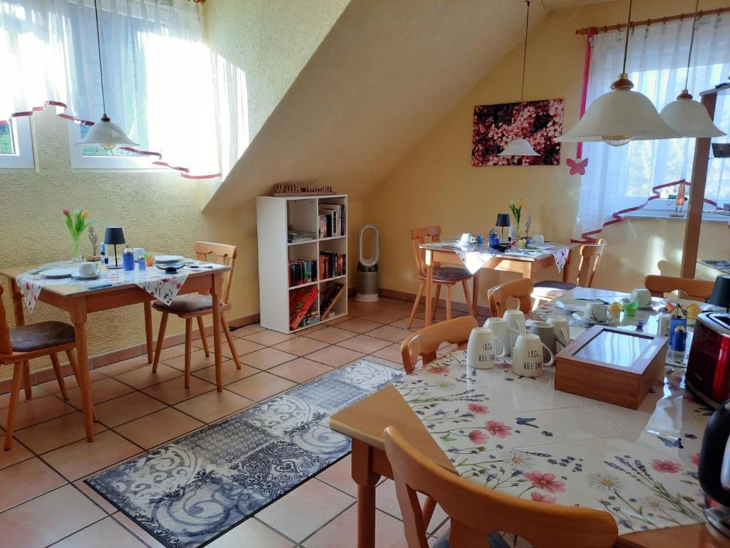Posezení v ubytování Gästehaus Moni Jäger